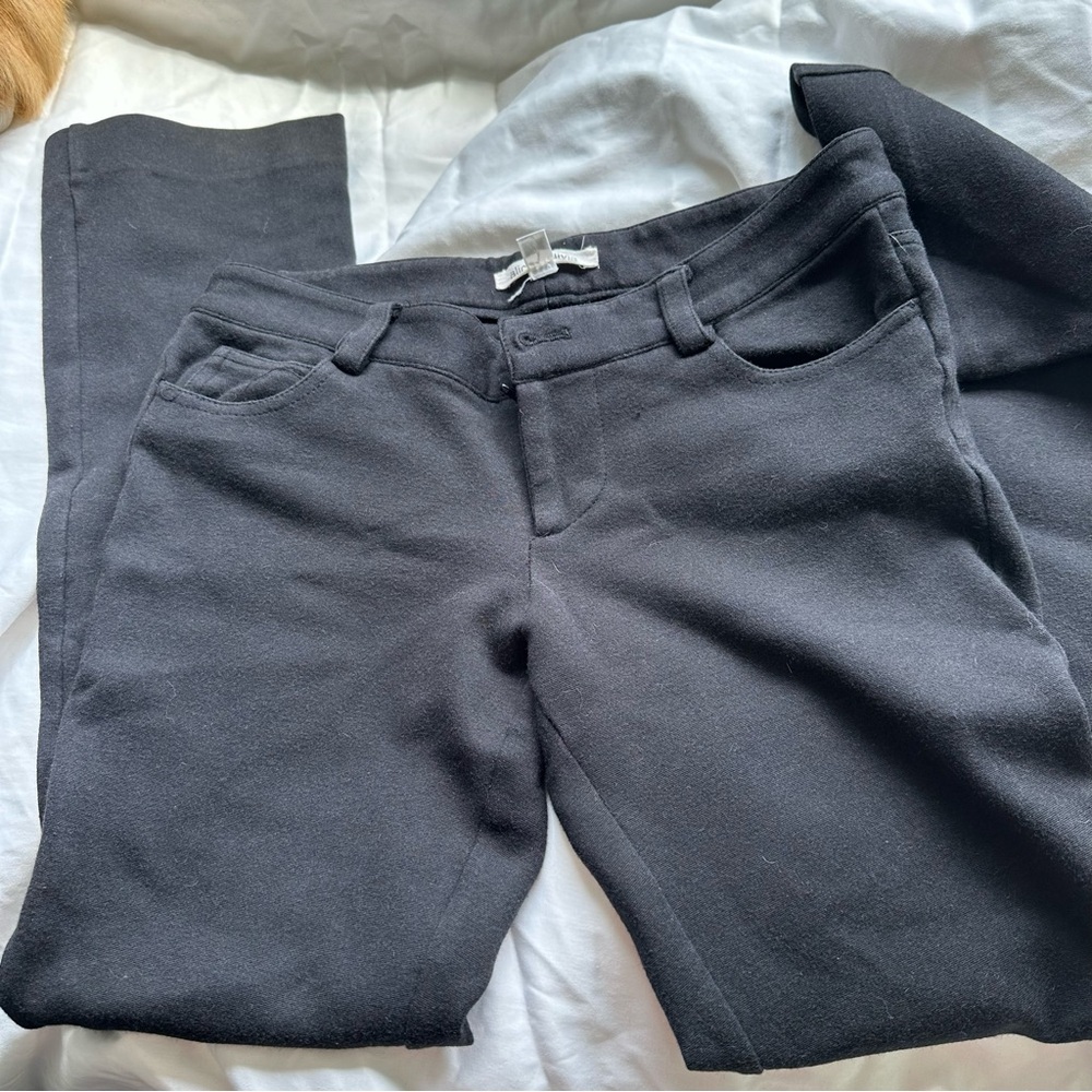 Alice + Olivia straight crop pants